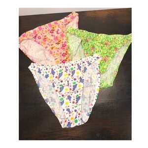 Vintage Disney Winnie the Pooh Eeyore Piglet Cotton Underwear 3 Pack Size 6